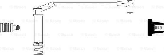 BOSCH 0 986 356 237 - Провід запалювання autocars.com.ua