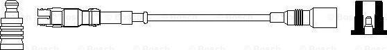 BOSCH 0 986 357 718 - Провід запалювання autocars.com.ua