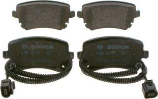 BOSCH 0 986 424 057 - Тормозные колодки, дисковые, комплект autodnr.net