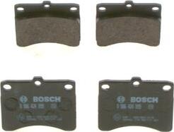 BOSCH 0 986 424 099 - Гальмівні колодки, дискові гальма autocars.com.ua