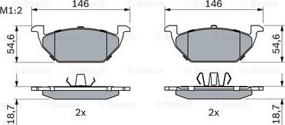 BOSCH 0 986 424 364 - КОЛОДКИ autodnr.net