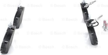 BOSCH 0 986 424 451 - Гальмівні колодки, дискові гальма autocars.com.ua