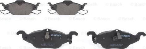 BOSCH 0 986 424 456 - Гальмівні колодки, дискові гальма autocars.com.ua