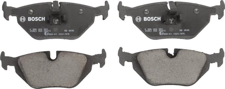 BOSCH 0 986 424 484 - Гальмівні колодки, дискові гальма autocars.com.ua