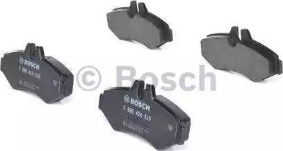 BOSCH 986424516 - Тормозные колодки, дисковые, комплект autodnr.net