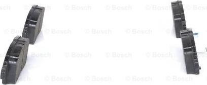 BOSCH 0 986 424 535 - Комплект гальмівних колодок з 4 шт. дисків autocars.com.ua