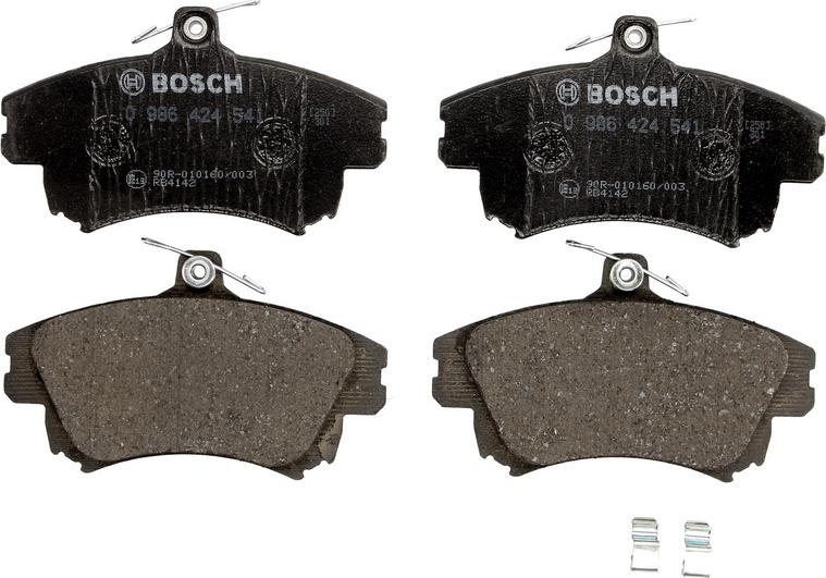 BOSCH 0 986 424 541 - Гальмівні колодки, дискові гальма autocars.com.ua