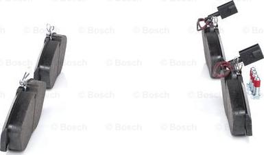 BOSCH 0 986 424 556 - Тормозные колодки, дисковые, комплект avtokuzovplus.com.ua