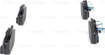 BOSCH 0 986 424 558 - Тормозные колодки, дисковые, комплект autodnr.net