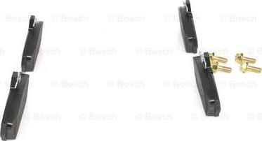 BOSCH 0 986 424 566 - Тормозные колодки, дисковые, комплект avtokuzovplus.com.ua