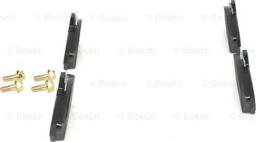 BOSCH 0 986 424 566 - Тормозные колодки, дисковые, комплект avtokuzovplus.com.ua