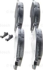 BOSCH 0 986 424 572 - Тормозные колодки, дисковые, комплект avtokuzovplus.com.ua