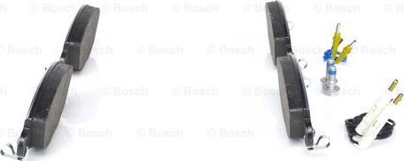 BOSCH 0 986 424 581 - Тормозные колодки, дисковые, комплект avtokuzovplus.com.ua