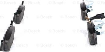 BOSCH 0 986 424 593 - Тормозные колодки, дисковые, комплект avtokuzovplus.com.ua