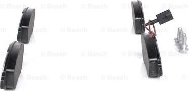 BOSCH 0 986 424 595 - Тормозные колодки, дисковые, комплект avtokuzovplus.com.ua