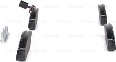 BOSCH 0 986 424 595 - Тормозные колодки, дисковые, комплект avtokuzovplus.com.ua