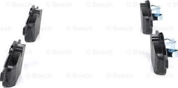 BOSCH 0 986 424 652 - Тормозные колодки, дисковые, комплект avtokuzovplus.com.ua