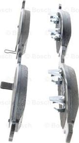 BOSCH 0 986 424 666 - Гальмівні колодки, дискові гальма autocars.com.ua