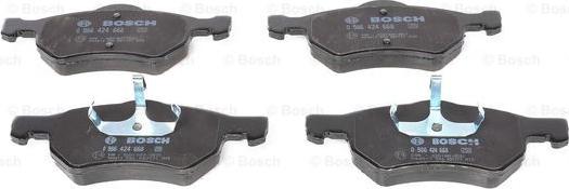 BOSCH 0 986 424 668 - Колодка гальм. диск. CHRYSLER. DODGE передн. вир-во Bosch autocars.com.ua