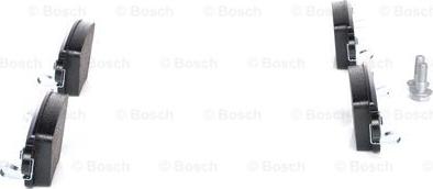 BOSCH 0 986 424 671 - Тормозные колодки, дисковые, комплект autodnr.net