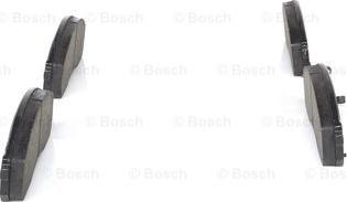 BOSCH 0 986 424 714 - Тормозные колодки, дисковые, комплект avtokuzovplus.com.ua