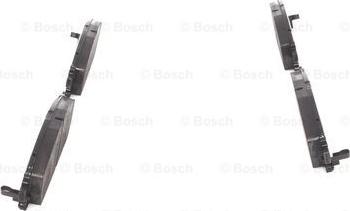 BOSCH 0 986 424 715 - Тормозные колодки, дисковые, комплект avtokuzovplus.com.ua