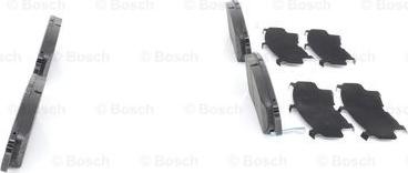 BOSCH 0 986 424 722 - Тормозные колодки, дисковые, комплект avtokuzovplus.com.ua