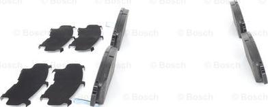 BOSCH 0 986 424 722 - Тормозные колодки, дисковые, комплект avtokuzovplus.com.ua