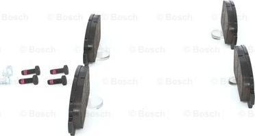 BOSCH 0 986 424 799 - Гальмівні колодки, дискові гальма autocars.com.ua