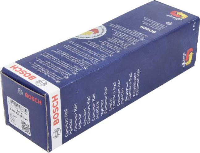 BOSCH 0 986 435 565 - Форсунка дизельна, розпилювач і утримувач autocars.com.ua