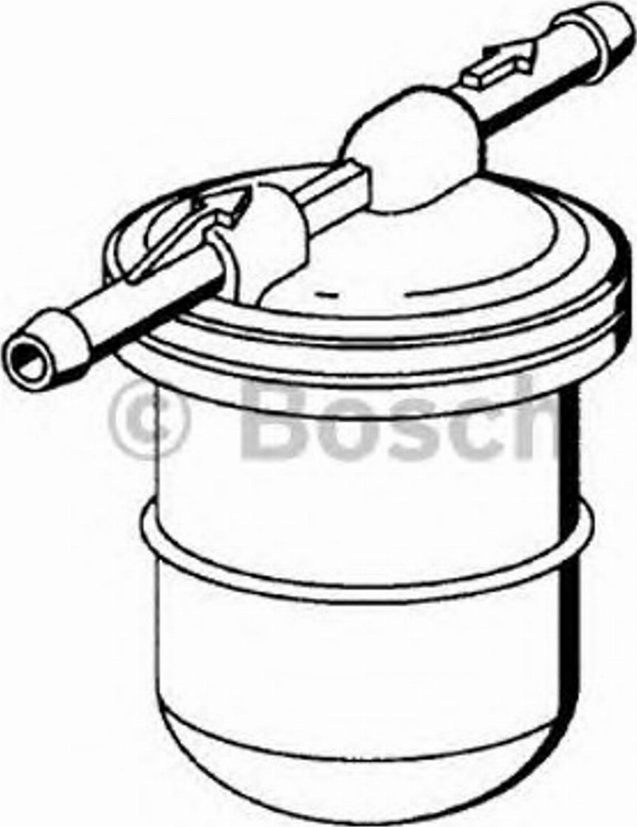 BOSCH 0 986 450 031 - Паливний фільтр autocars.com.ua