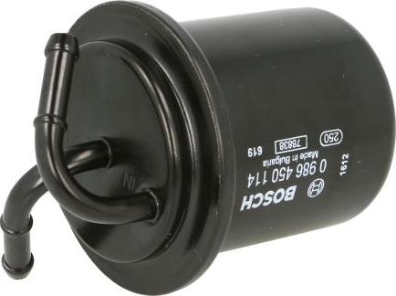 BOSCH 0 986 450 114 - Паливний фільтр autocars.com.ua