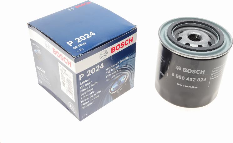 BOSCH 0 986 452 024 - Масляный фильтр avtokuzovplus.com.ua