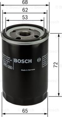 BOSCH 0 986 452 028 - Масляный фильтр avtokuzovplus.com.ua