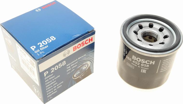 BOSCH 0 986 452 058 - Масляный фильтр autodnr.net