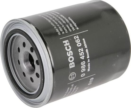 BOSCH 0 986 452 062 - Масляний фільтр autocars.com.ua