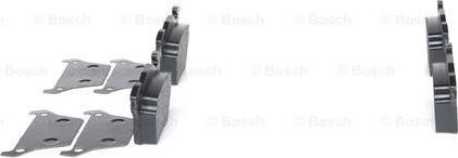 BOSCH 0 986 460 002 - Гальмівні колодки, дискові гальма autocars.com.ua