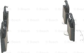 BOSCH 0 986 460 954 - Тормозные колодки, дисковые, комплект avtokuzovplus.com.ua