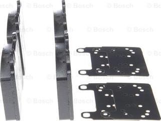 BOSCH 0 986 460 966 - Тормозные колодки, дисковые, комплект avtokuzovplus.com.ua