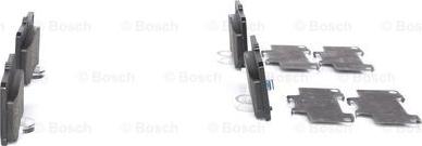 BOSCH 0 986 461 141 - Тормозные колодки, дисковые, комплект avtokuzovplus.com.ua