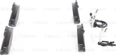 BOSCH 0 986 461 757 - Тормозные колодки, дисковые, комплект avtokuzovplus.com.ua