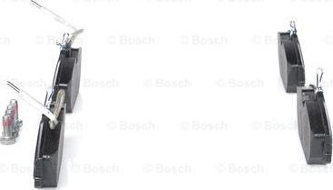 BOSCH 0 986 461 765 - Тормозные колодки, дисковые, комплект avtokuzovplus.com.ua