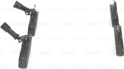 BOSCH 0 986 466 693 - Тормозные колодки, дисковые, комплект avtokuzovplus.com.ua