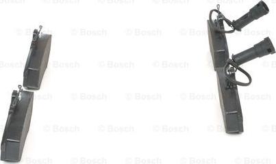 BOSCH 0 986 466 693 - Тормозные колодки, дисковые, комплект avtokuzovplus.com.ua