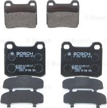 BOSCH 0 986 466 871 - Тормозные колодки, дисковые, комплект avtokuzovplus.com.ua