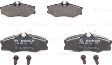 BOSCH 0 986 469 790 - Гальмівні колодки, дискові гальма autocars.com.ua