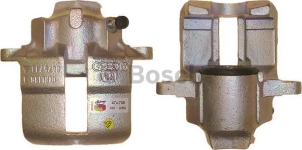 BOSCH 0 986 474 709 - Тормозной суппорт avtokuzovplus.com.ua