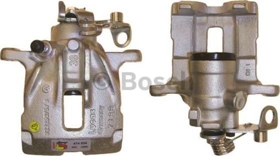 BOSCH 0 986 474 834 - Тормозной суппорт avtokuzovplus.com.ua