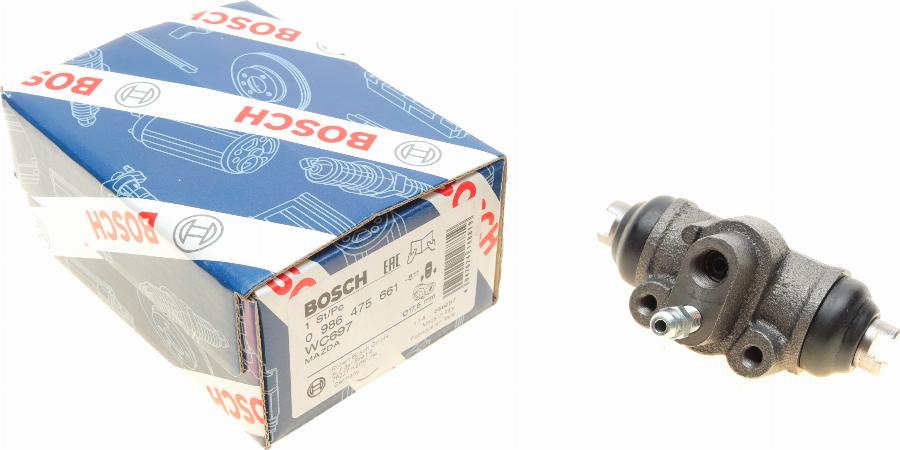 BOSCH 0 986 475 661 - Колесный тормозной цилиндр avtokuzovplus.com.ua