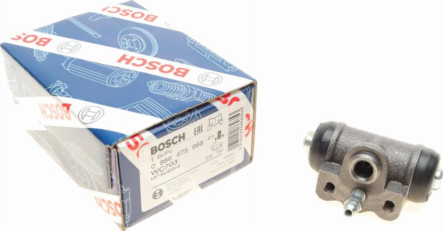 BOSCH 0 986 475 668 - Колесный тормозной цилиндр avtokuzovplus.com.ua